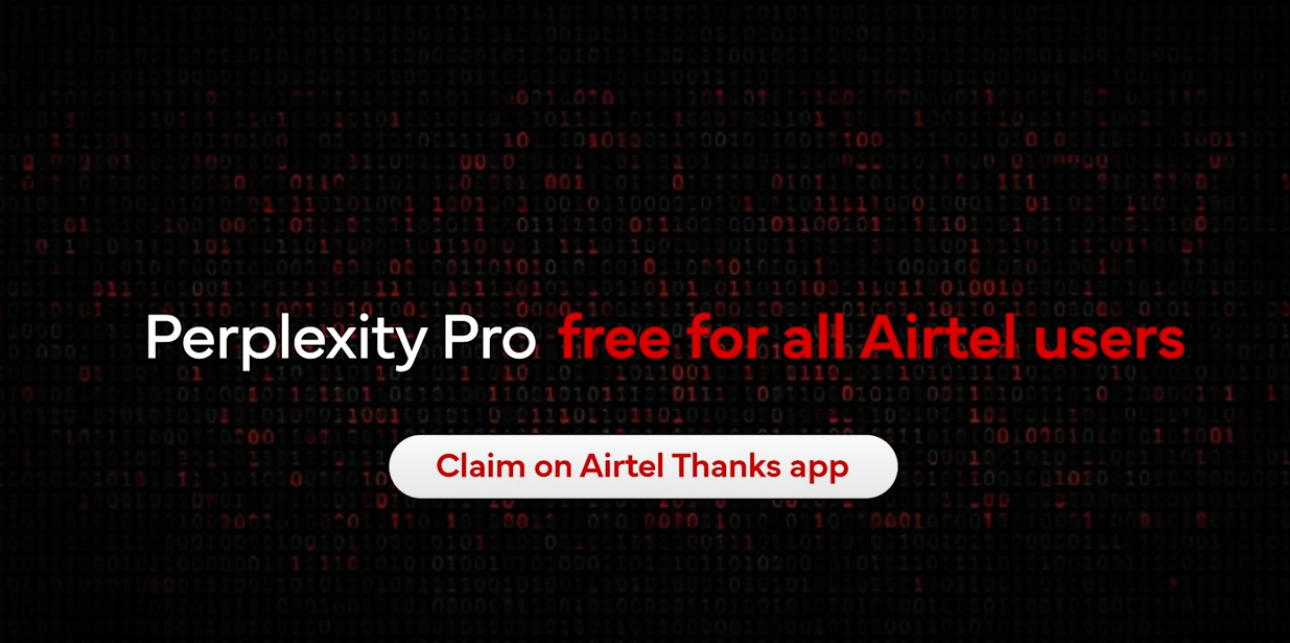 Airtel and Perplexity AI Partnership: ₹17,000 Worth of AI Access Free for 360 Million Users