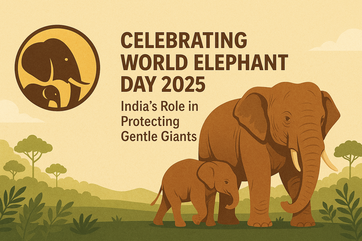 Celebrating World Elephant Day 2025: India's Role in Protecting Gentle Giants