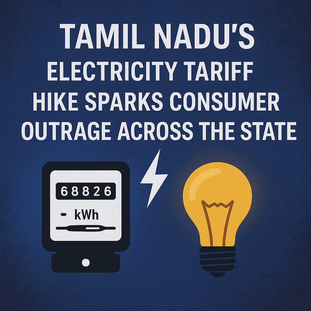 Tamil Nadu’s Electricity Tariff Hike Sparks Consumer Outrage Across the State