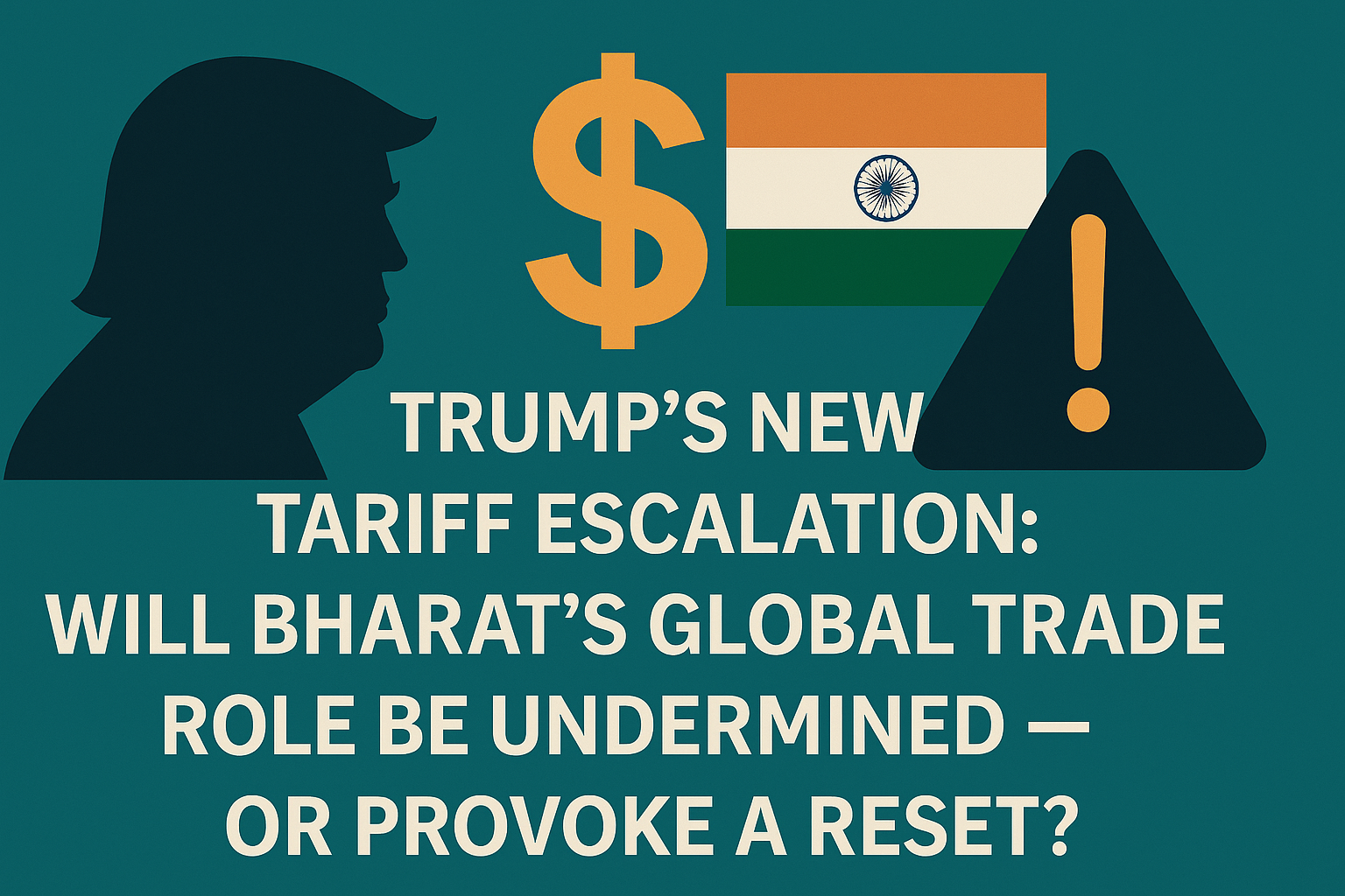 Trump’s New Tariff Escalation: Will Bharat’s Global Trade Role Be Undermined — or Provoke a Reset?