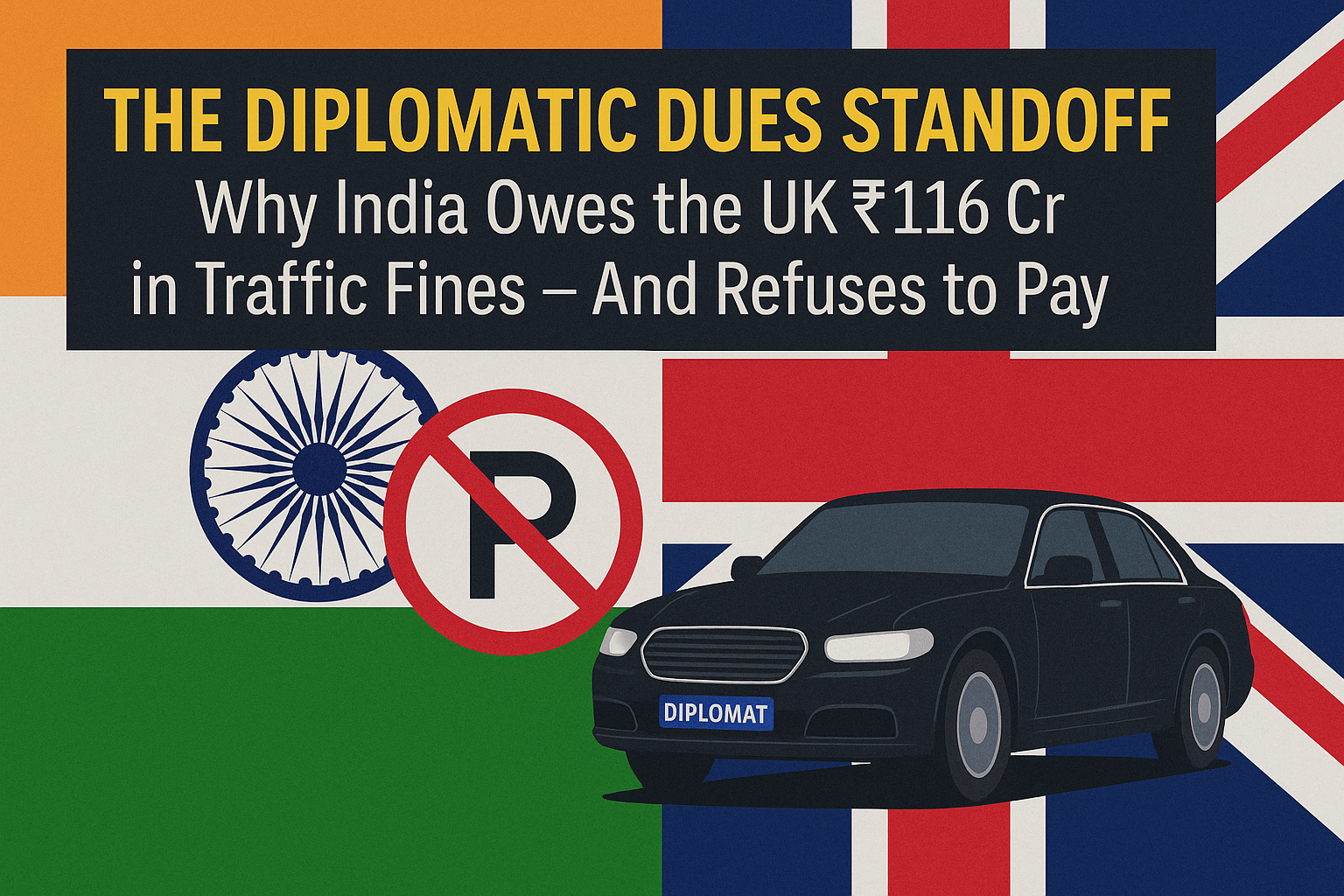 The Diplomatic Dues Standoff: Why India Owes the UK ₹116 Cr in Traffic Fines And Refuses to Pay